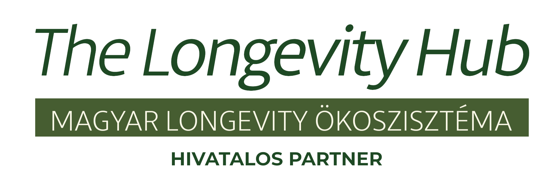The Longevity Hub – hivatalos partner logó